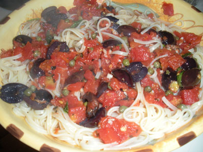 Pasta puttanesca